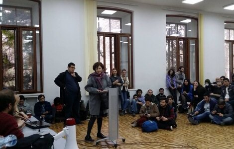 თამარ გაგოშიძე: პროცესი ჯანსაღია და იმედია, ის თსუ-ში რეალურ ცვლილებებს მოიტანს