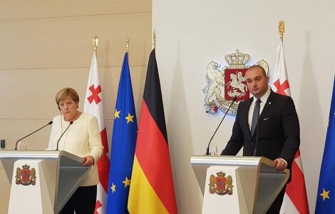 მერკელი: საქართველოდან თავშესაფრის ბევრი მაძიებელი ჩამოვიდა, მაგრამ მათი რიცხვი მცირდება