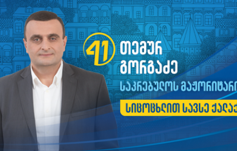 სუს-მა ქრთამის აღების ბრალდებით, საკრებულოში კრწანისის მაჟორიტარი თემურ გორგაძე დააკავა