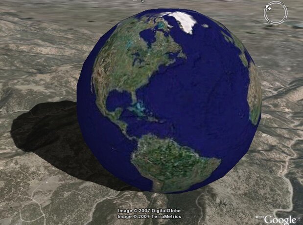 თბილისი Google Earth-ზე