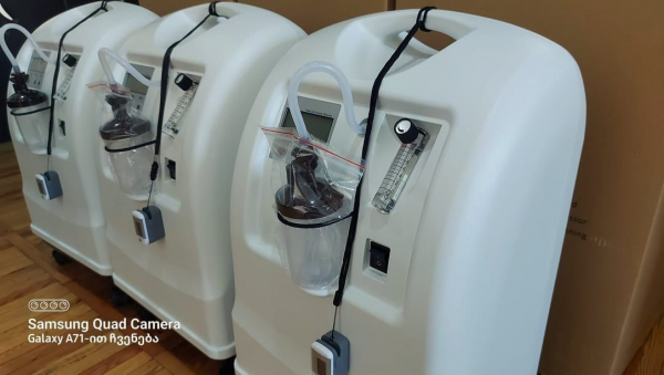 ქირავდება 10 ლიტრიანი ჟანგბადის აპარატი