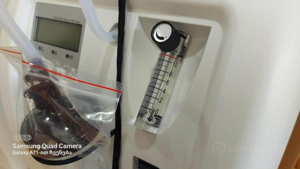 ქირავდება 10 ლიტრიანი ჟანგბადის აპარატი